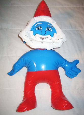 SMURFINFL3 - 24" Papa Smurf Inflatable Character (12pcs @ $1.50/pc)