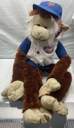 CZPLMET - Huge 36" Plush Monkey's MLB Mets (each @ $14.95/pc)