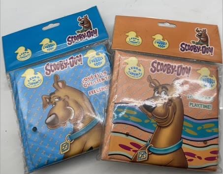 CZSCOO - 6" Scooby Doo Spanish BABY Bath Books (12pcs @  $1.45/pc)