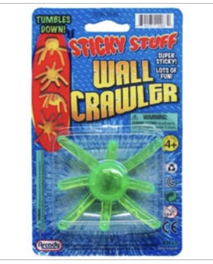 ARB12063 - Sticky Wall Crawler in 7" Blister Card (36pcs @ $0.90/pc)