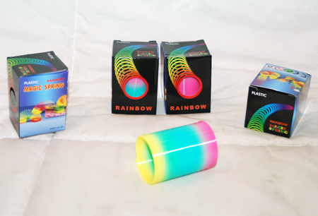 CZSPRINGR - 3" Rainbow Spring (12pcs @ $0.85/pc)