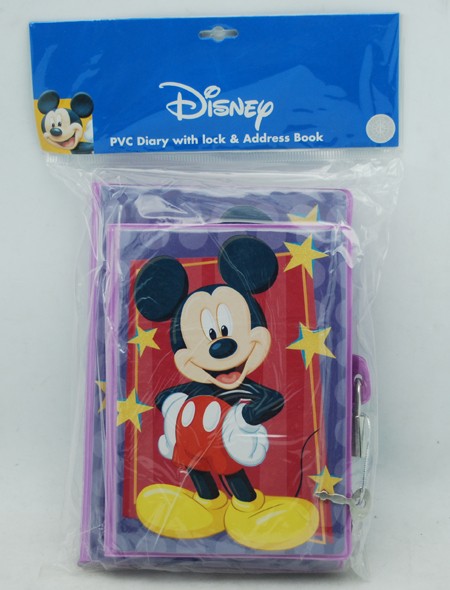 MMAD - Mickey Mouse 2pk Diary & Address Books (12pcs @ $1.75/pc)