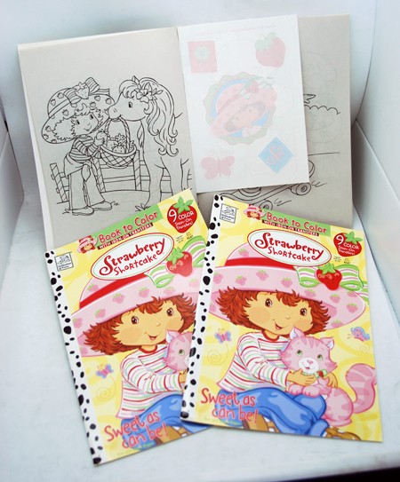 STRCB - Strawberry Shortcake 11" Coloring Book w/ Iron-On Transfers (12pcs @ $0.95/pc)