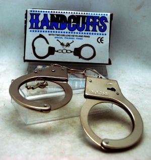 CZCUFFS2 - Boxed Metal Handcuffs (12pcs @ $1.15/pc)