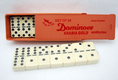 DOM28 - 7" Quality 28pc Dominos Sets (12sets @ $1.90/set
