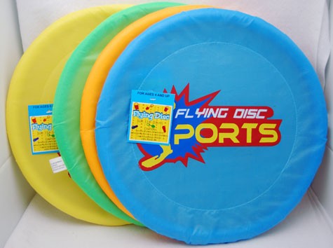 FRIS13 - 13" Neon Nylon Frisbees (12pcs @ $0.85/pc)