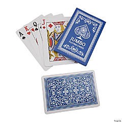 NZJPC - Giant 12" Playing  Cards Novelty (54pcs @  $0.59/pc)
