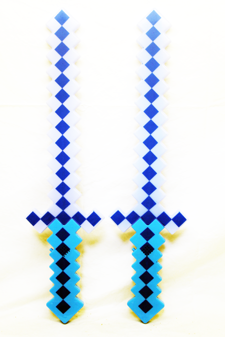 CZSWORDLMIN - Minecraft 18" Light Up Sword w/ Light & Sound (12pcs @ $3.25/pc)