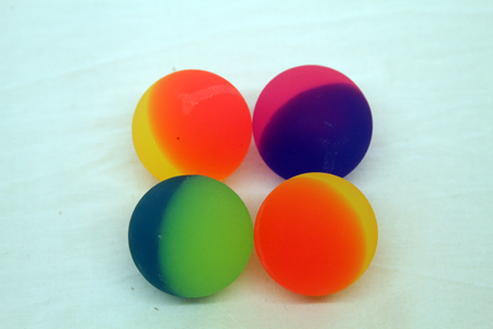 JB125 - 1.5" Icy Bouncy Balls in Jar (24pcs @ $0.59pc`)