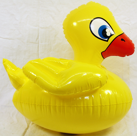 DUCKIN - 18" Rubber Ducky Inflatable (12pcs @ $1.69/pc)