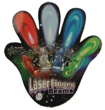 CZLFING - Laser Finger Beams (12pcs @ $0.95/card or $0.23/pc)..