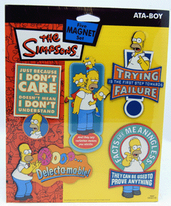 MAGNET2 - Simpsons 5pc Magnet Set (12pks @ $1.75/pk)