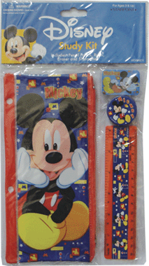 MM4PC - Mickey Mouse 4pc Study Kit (12pcs @ $1.00/pc)