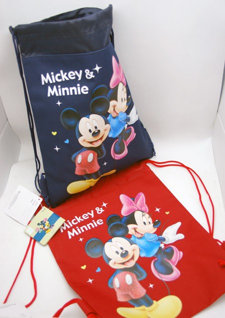 MMSP  -  Mickey Mouse 15" Canvas Sac Pacs (6pcs @ $1.50/pc)