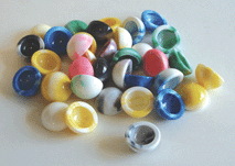 MPOP - 1" Marble Colored Poppers (144pcs @ $0.06/pc)
