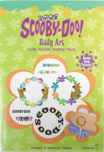 SDB - Scooby Doo Belly Art (12pcs @ $.85/pc)