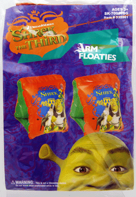 SHFLOAT - Shrek Inflatable Arm Floaties (12pcs @ $0.90/pc)