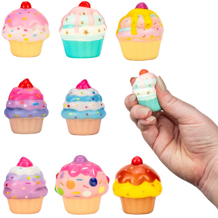 A1SQSN3B - 2.5" Squeeze Cupcakes (100pcs @ $0.45/pc)