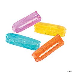Item# NZWATERS - 5" glitter Water Tubes (12pcs @ $1.59/pc)