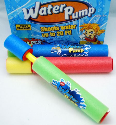 WATERP2 - 10" Foam Water Pumps (24pcs @ $1.50/pc)