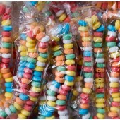 Item# C109395 - Bulk Unwrapped Candy Necklace (100pcs @ $0.20pc)