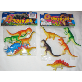 5DIN - 5" Assorted Dinosaurs (60pcs @ $0.50/pc)