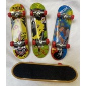 CZSKAT9 - 4" Finger Skateboard w Real Grip Tape (48pcs @ $0.39/pc)