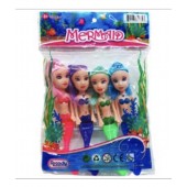 ARG60818ARB - 6" Mermaid Dolls Bulk (192pcs @ 0.55/pc)