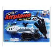 ARB1105 - 10" Pull Line Flying Helicopter on Blister Card (24pcs @ $1.95/pc)