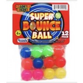 ARM21ARB - .75" Solid Colorful Bouncy Balls Bulk (288pcs @ $0.10/pc)