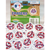 MLBERA - 1.5" MLB texas Rangers Erasers (48pcs @ $0.15/pc)