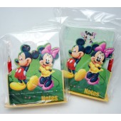 MMNOTE - Mickey & Minnie 5"  Notepad & Pencil Set (12pcs @ $1.50/pc)