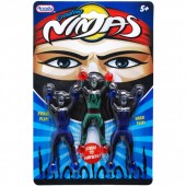 Item# ARB6622 - 3pc 4" Crawler Ninjas (24pks @ $1.50/pk)