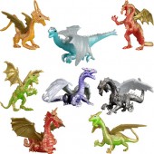 A1DRAGB - 2" Colorful Dragons (100pcs @ $0.23/pc)