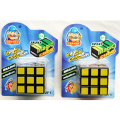 CZTH134 - Rubix Cube Style Toy on 6" Card (12pcs @ $1.70/pc)
