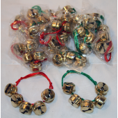 BR439 - 4" Adjustable Jingle Bell Bracelet (12 pcs @ $0.50/pc)