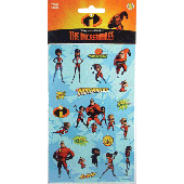 INCSTI - The Incredibles Sticker Sheets(12pcs @ $0.75/pc)