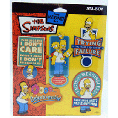 MAGNET2 - Simpsons 5pc Magnet Set (12pks @ $1.75/pk)