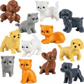 A1POPAB - 1" Pocket Pals Dogs and Cats (100pcs @ $0.18/pc)