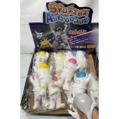 CZQ8 - 5" Soft Silky Gell Filled Squeezable Astronauts Unique Novelty (12pcs @ $1.25/pc)