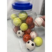 CZ50BALLSM2 - Large 1.5" Solid Rubber Sport Bouncy Balls (24pcs @ $0.59/pc)