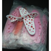 VALGLID  7" Heart Style Gliders (48pcs @ $0.20/pc)